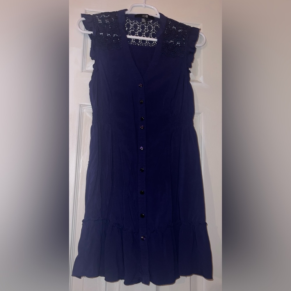 Dark Blue Top